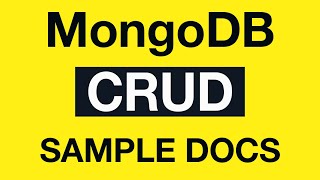 Превью: MongoDB CRUD Operations: 13 Generating Sample Set of Documents