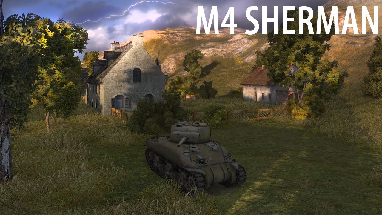 M4 Sherman - адова колесница нагиба