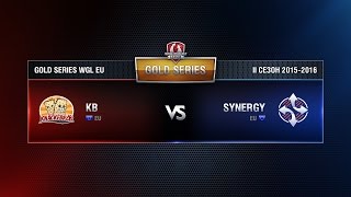 Превью: KB vs Synergy Match 1 WGL EU Season ll 2015-2016. Gold Series Week 9