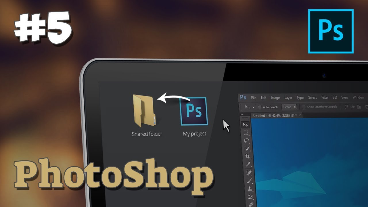 PhotoShop уроки / #5 - Использование Layer Masks (Маски слоя)