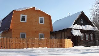 Превью: РЕАЛЬНАЯ ЖИЗНЬ В РОССИИ. Как выглядит обычная деревня в январе.