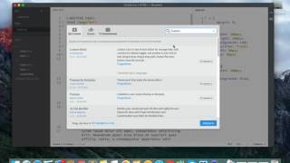 Превью: Установка плагинов Brackets