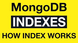 Превью: 04 MongoDB Indexing - B-Tree and how index works