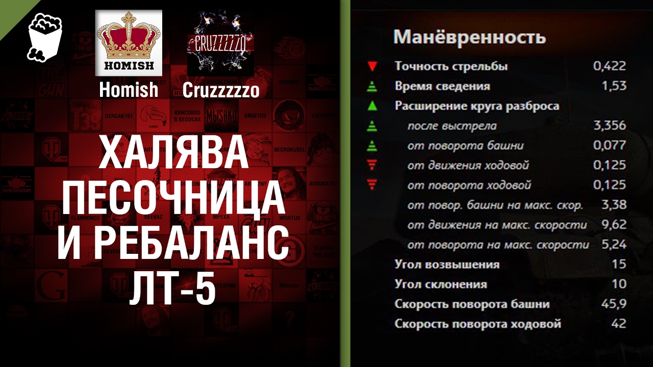 Халява, Песочница и Ребаланс ЛТ-5 - Танконовости №85 - Будь готов!