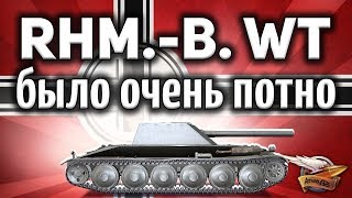 Превью: Rhm.-Borsig Waffenträger - Сложный челлендж на деньги