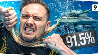 Превью: ТАНК БОЛИ И СТРАДАНИЙ — ОСТАЛОСЬ 3% ДО КОНЦА ● Три Отметки на Объекте 279 [Серия 9]