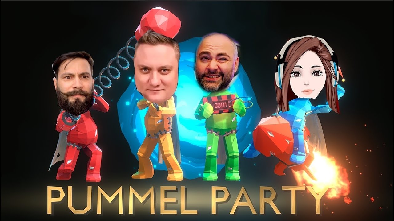 Отдыхаем с Корзинычем и Коментанте от Танков в Pummel Party 🔥