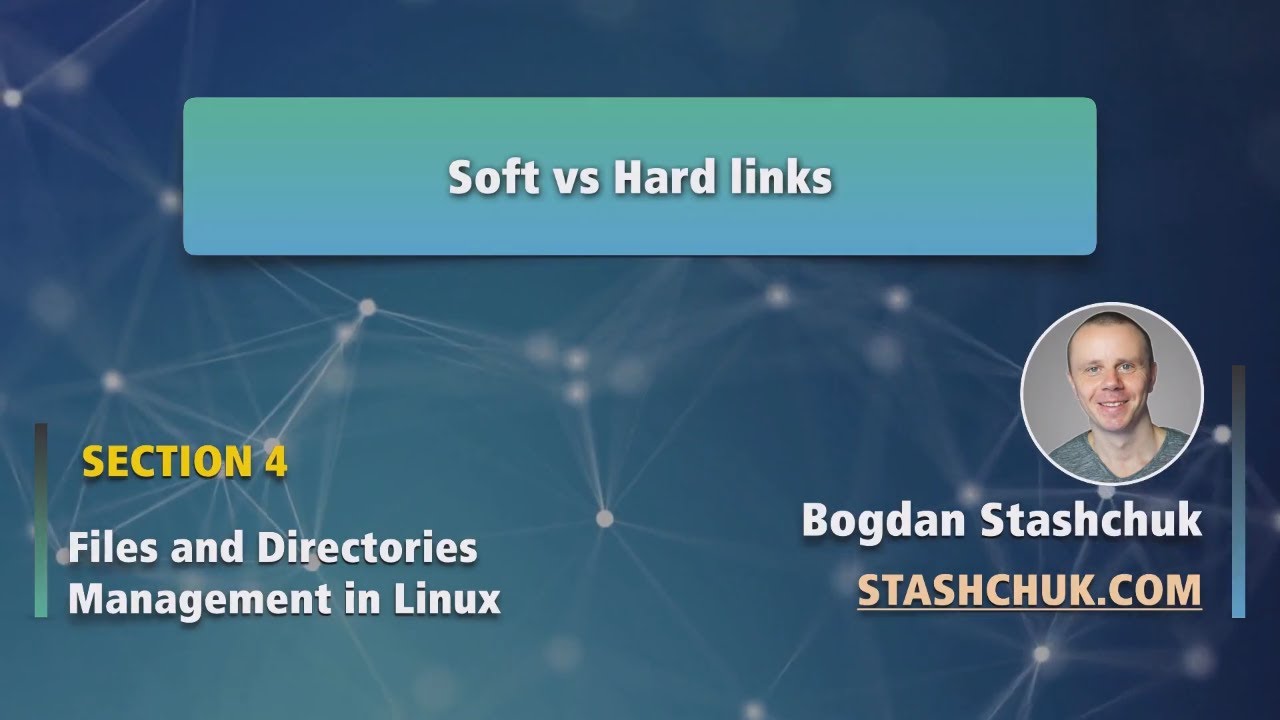 Linux Tutorial: 32 Soft vs Hard links