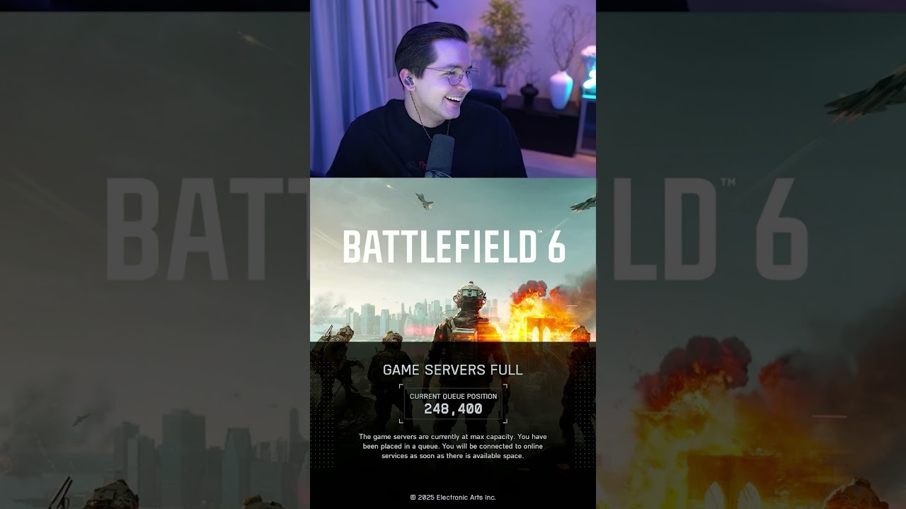ПЕРВЫЙ ЗАЙПУСК BATTLEFIELD 6
