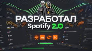 Превью: Я СОЗДАЛ Spotify 2.0 на React + MobX за 4 ЧАСА!
