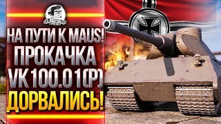 Превью: НА ПУТИ К MAUS! ПРОКАЧКА VK100.01(P) - ДОРВАЛИСЬ!