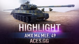 Превью: Французский новичок. AMX M4 mle. 49