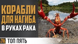 Превью: Топ 5 кораблей для нагиба.  В руках рака