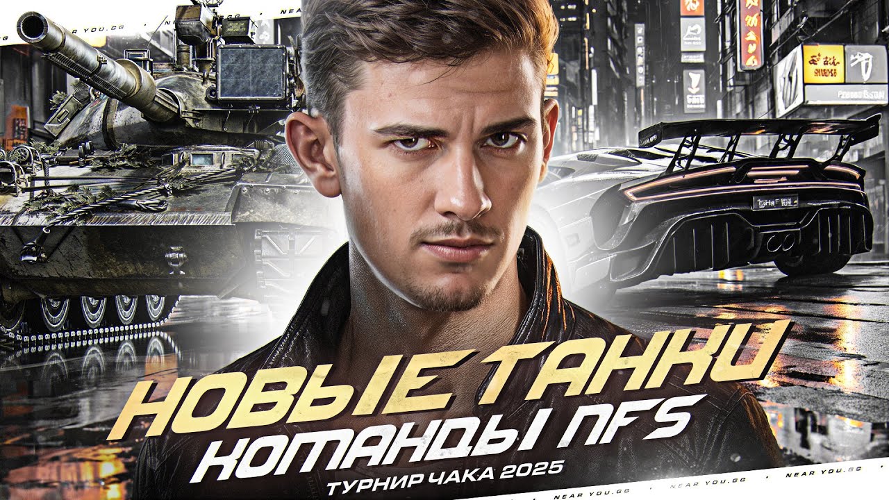 НОВЫЕ ТАНКИ КОМАНДЫ NFS - ТУРНИР ЧАКА 2025!