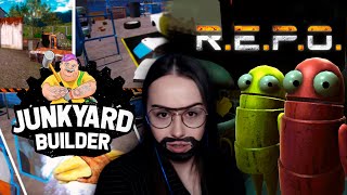 Превью: Королева свалки ▪︎ Junkyard Builder + R.E.P.O. с @RomkaTV