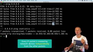 Превью: Measuring RTT (Round Trip Time) using Ping utility