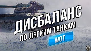 Превью: Чем страшен Дисбаланс по Легким танкам