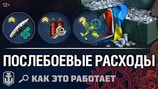 Превью: Как это работает: Послебоевые расходы | World of Warships