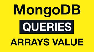 Превью: 11 MongoDB Query Arrays by Specific Value