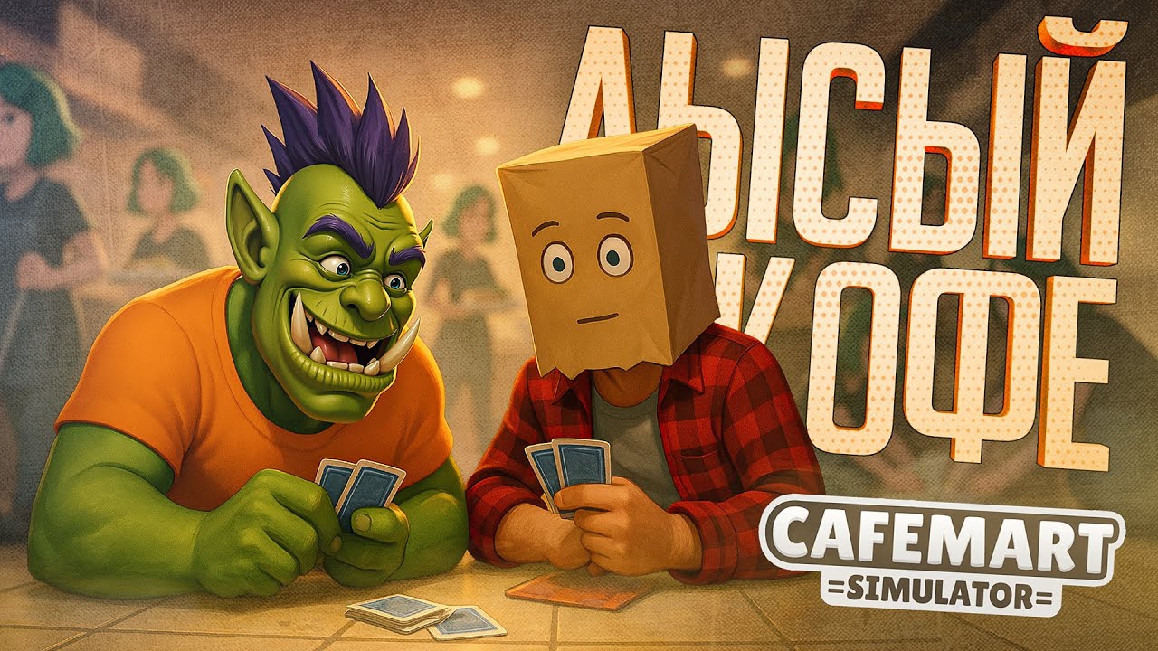 МЫ ОТКРЫЛИ КАФЕ, НО У НАС ЛЫСЕЮЩИЙ РАБОТНИК... — Cafemart Simulator // КОФЕЙНАЯ НАРЕЗКА