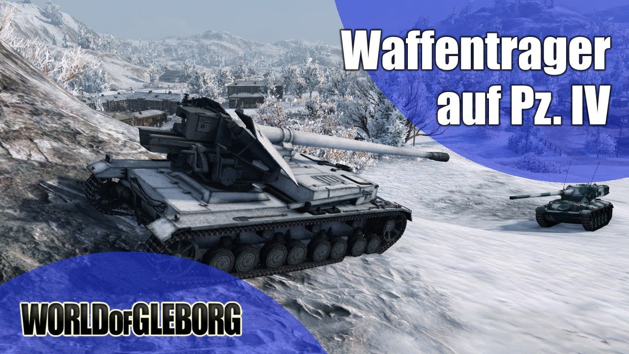 World of Gleborg. Waffentrager auf Pz. IV - Карлик Нос