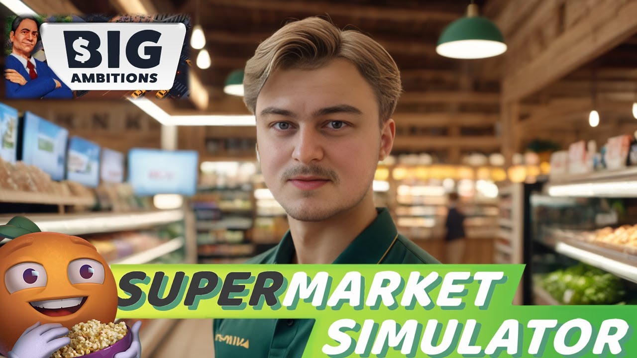 Ищу Работу | Supermarket Simulator | Big Ambitions | Стрим от 26/02/2024