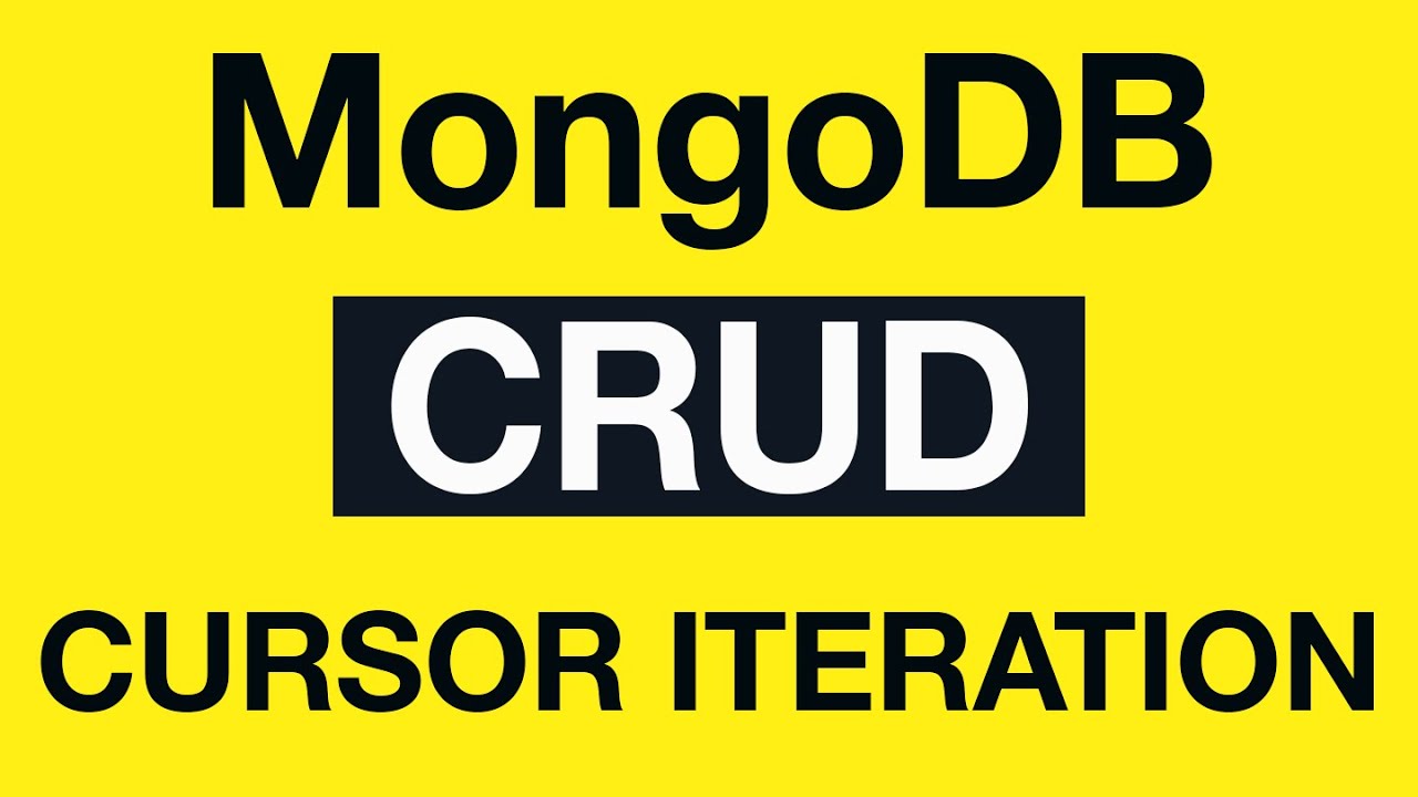 MongoDB CRUD Operations: 18 Cursor iteration using next and hasNext