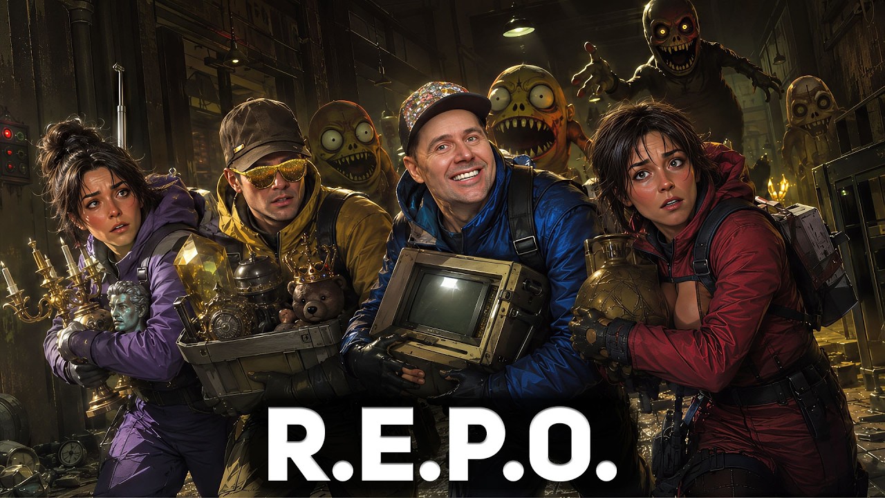 Превью: Кричи тише, ОНО идет на звук! 📦 R.E.P.O. [PC 2025]