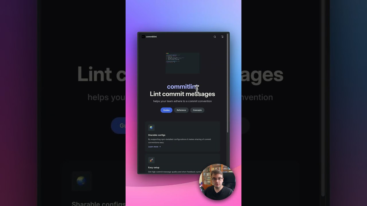 Commit lint - правильные git commit сообщения