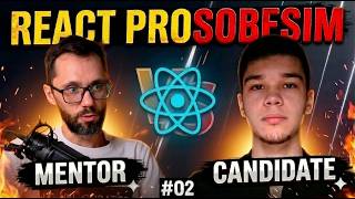 Превью: Собеседование ReactJS разработчика #02:  Сайт-визитка, NextJS, client component, ssr / Prosobesim