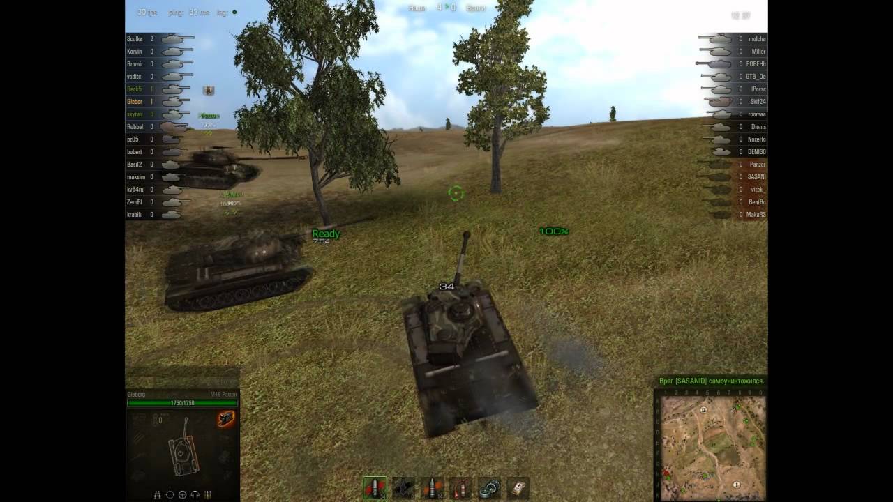 Let&#39;s play! WoT. Patton x3 v. 2