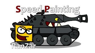 Превью: Speed Painting Hetzer. RanZar. Рандомные Зарисовки.