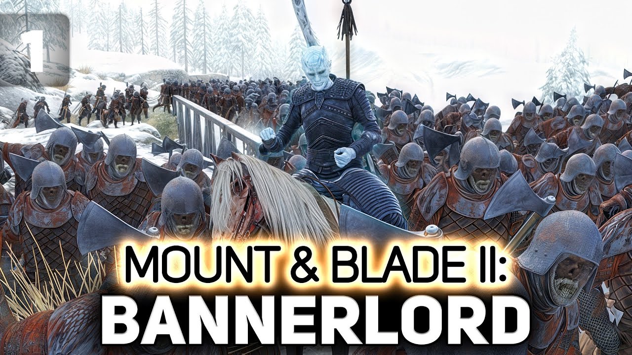 Играем за Короля Ночи. Трепещи, Север 👑 Mount & Blade II: Bannerlord [PC 2022] #1