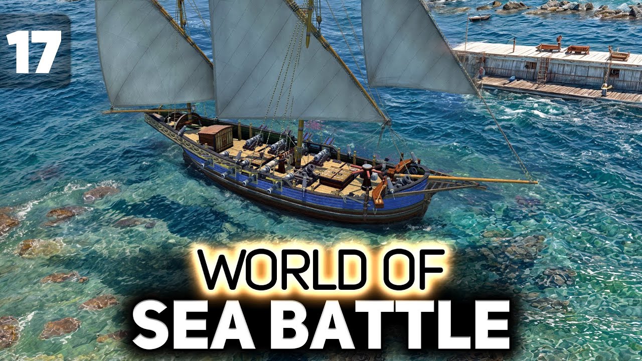 Сумасшедшая лодка. Тартана Sparrow 🏴‍☠️ World of Sea Battle [PC 2023] #17