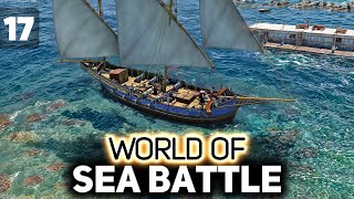 Превью: Сумасшедшая лодка. Тартана Sparrow 🏴‍☠️ World of Sea Battle [PC 2023] #17