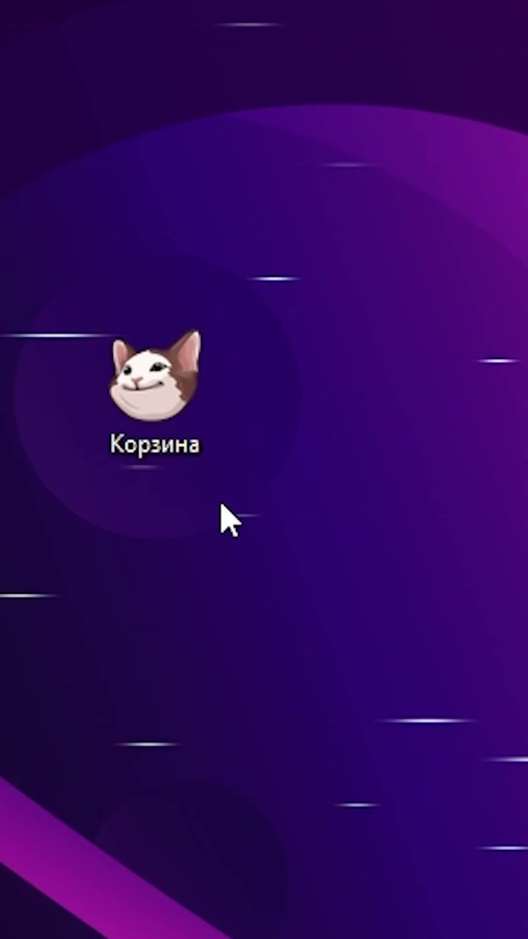 Превью: Корзина WINDOWS кошка Овсянка :3 (PopCat)