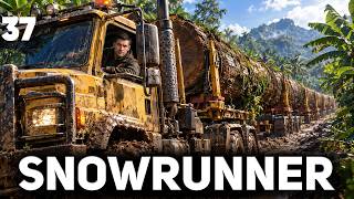 Превью: 🎶 Три бревна и Мексике конец 🚚 SnowRunner [PC 2020] #37