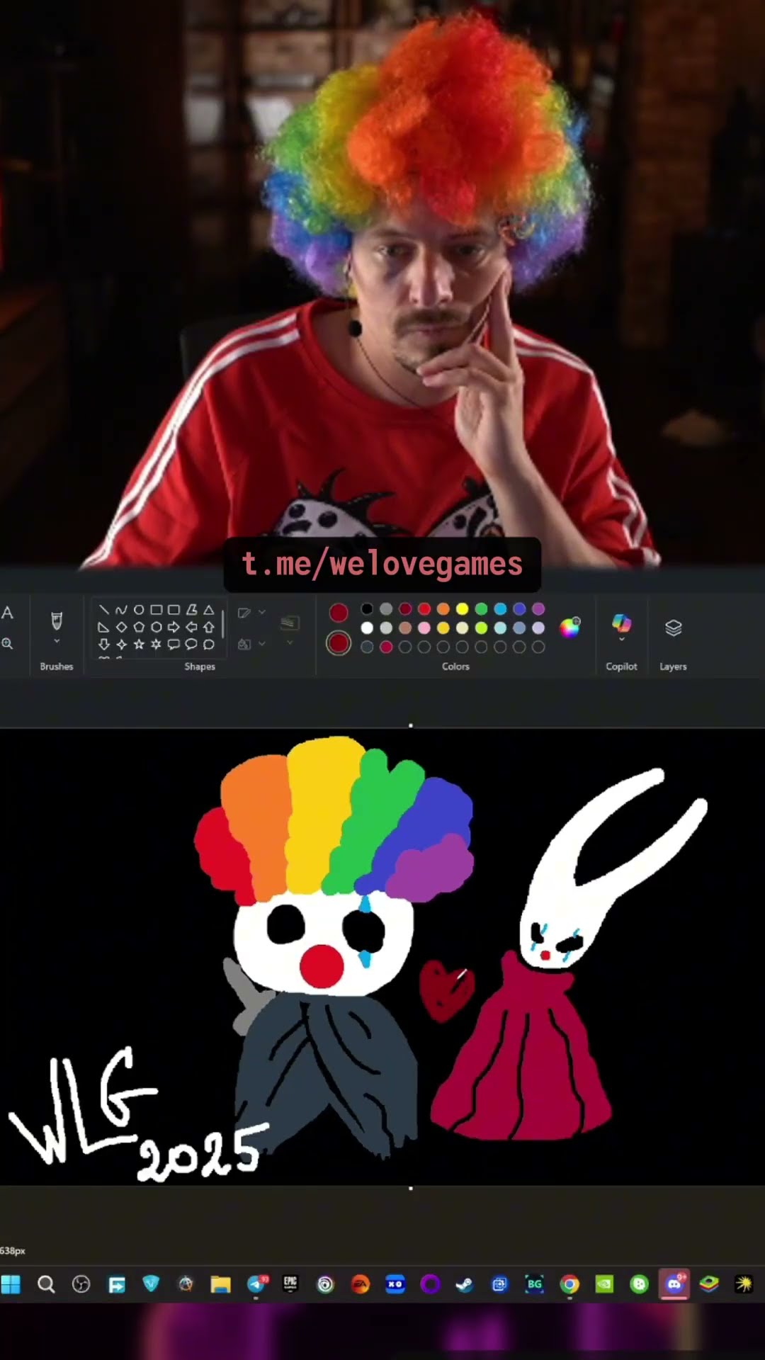 Превью: Как стример Hollow Knight: Silksong запускал #hollowknightsilksong