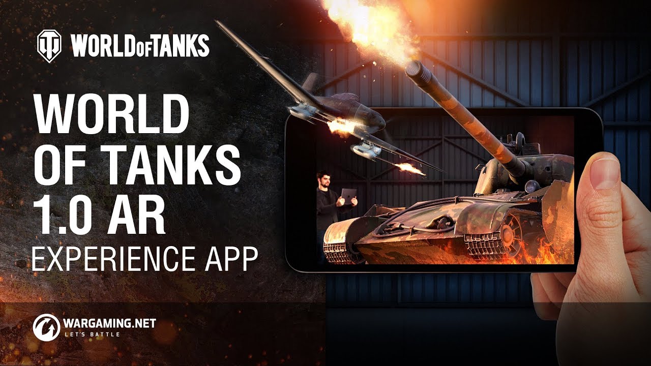 Приложение World of Tanks 1.0 AR Experience на Android