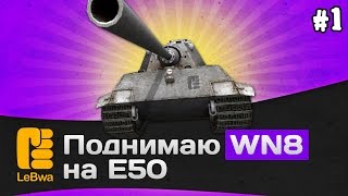 Превью: Поднимаю WN8 на Е50