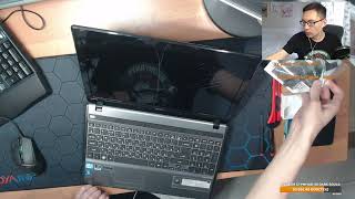 Превью: Чиним ноут Acer Aspire 5755G. Замена матрицы, чистка/термопаста, апгрейд.