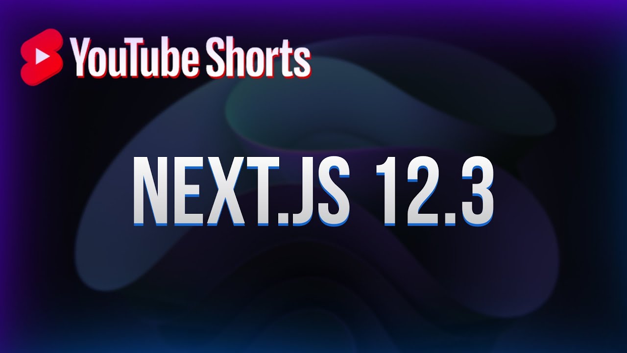 Next.js 12.3 - Самое крутое обновление #shorts