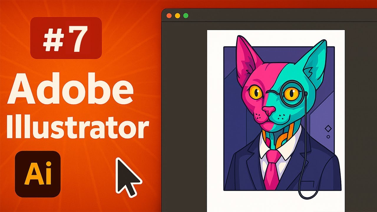 Изучение Adobe Illustrator с нуля / #7 – Pathfinder и объединение объектов
