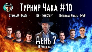Превью: Турнир Чака ★ День 7, раунд 1-2 ★ МИР ТАНКОВ