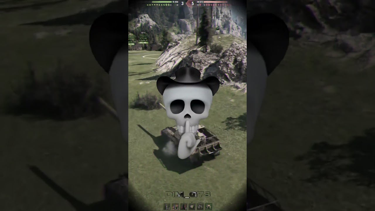 ТЕОРИЯ СУЩЕСТВОВАНИЯ ВЫСТРЕЛОВ 💀 #wot #games #танки