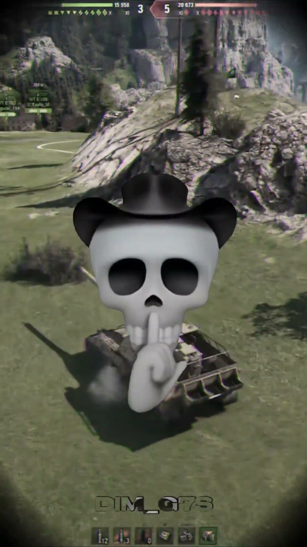 Превью: ТЕОРИЯ СУЩЕСТВОВАНИЯ ВЫСТРЕЛОВ 💀 #wot #games #танки
