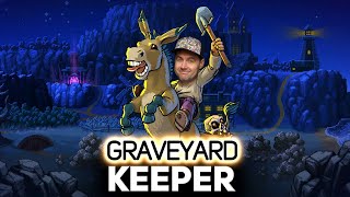 Превью: Работаем на кладбище. Коллектив тихий ⚰️ Graveyard Keeper [PC 2018]