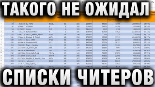 Превью: ТАКОГО НЕ ОЖИДАЛ УВИДЕТЬ! СПИСКИ БАНОВ ЧИТЕРОВ!