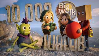 Превью: СЕРИАЛ "ДРУЖБА", ИЛИ КАК ПРОЙТИ 10 000 ШАГОВ И НЕ ПОССОРИТЬСЯ — Big Walk ч.1 // НАРЕЗКА ХОДЬБЫ