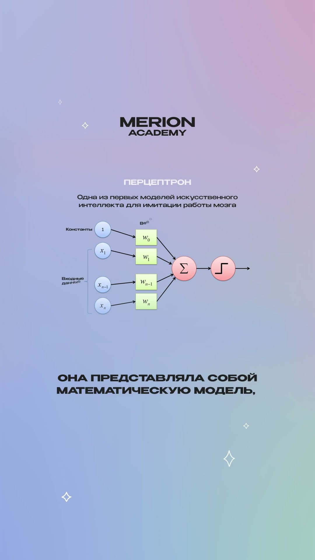 Превью: Что такое перцептрон?